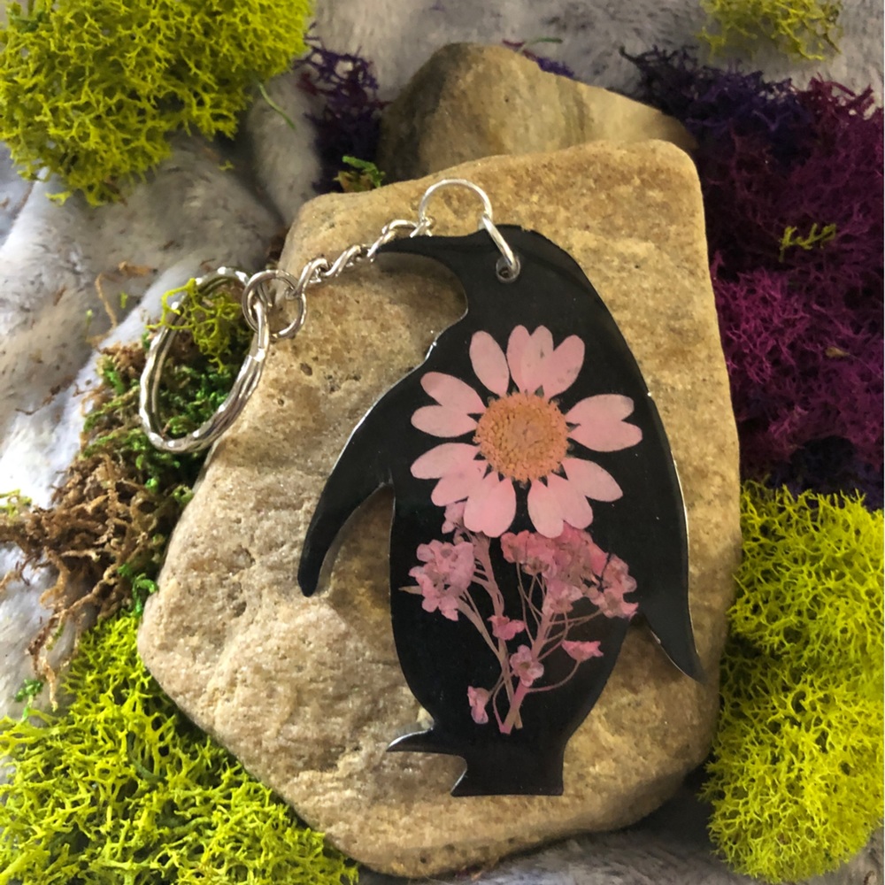 Resin keychain
